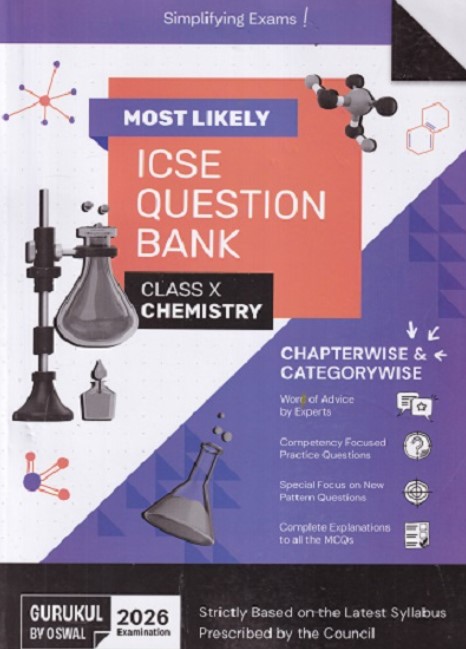 Chemistry Most Likely ICSE Question Bank | Class X | 2026 Examination